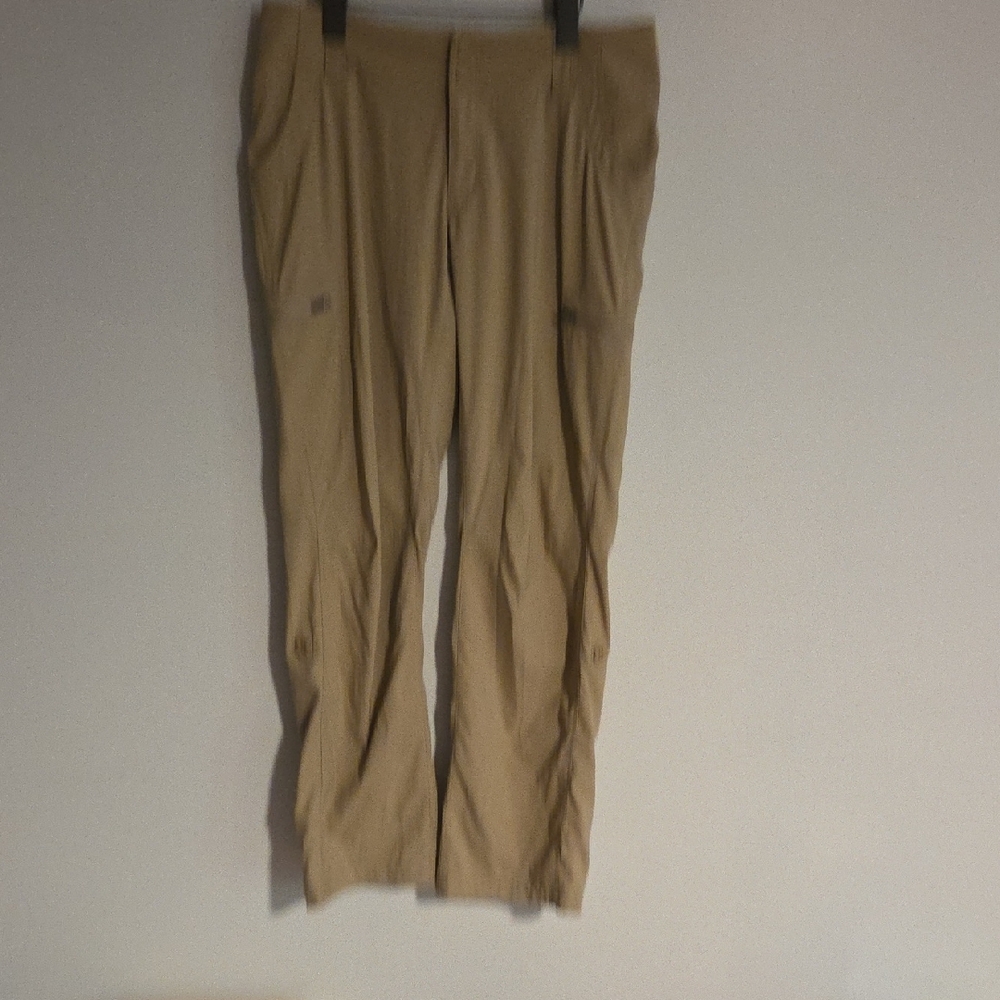 L.L. Bean Tan Track Pants Lightweight Relaxed Fit